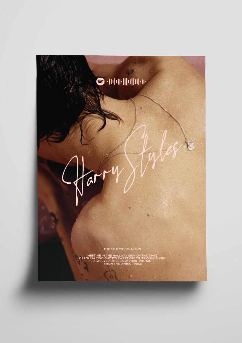 Harry Styles 'Self Titled' Album Poster – The Indie Planet