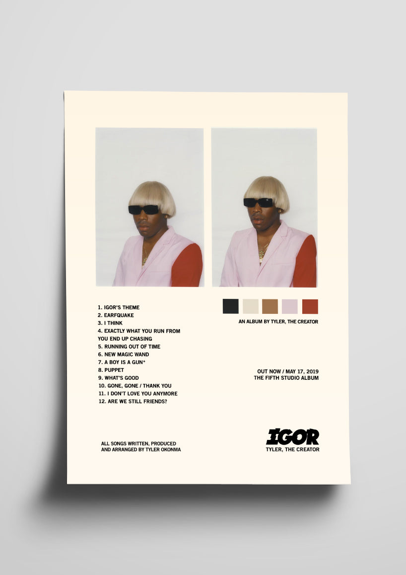 Album Posters - IGOR by Tyler, the Creator