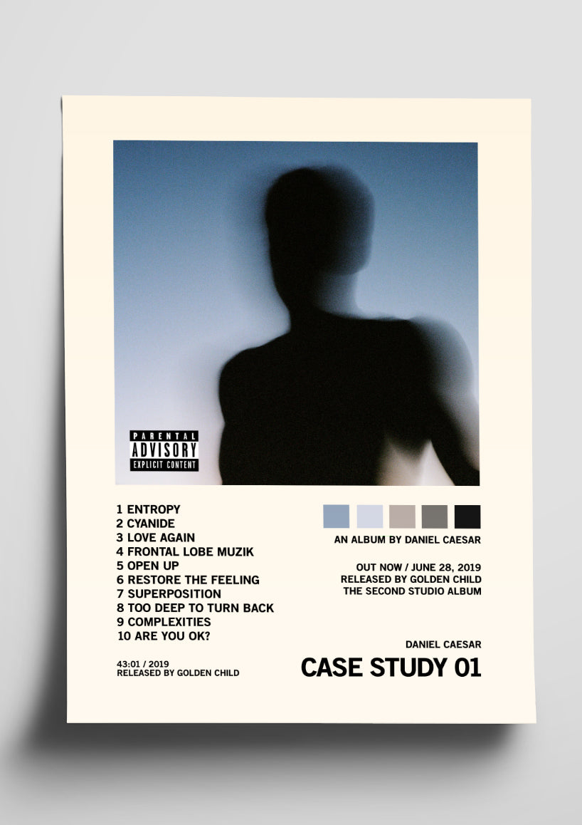 Daniel Caesar - CASE STUDY 01 Lyrics and Tracklist