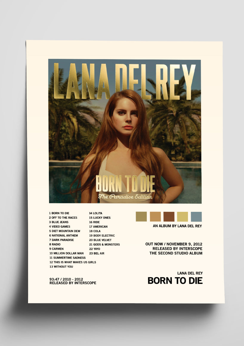 Paradise Lana Del Rey CD