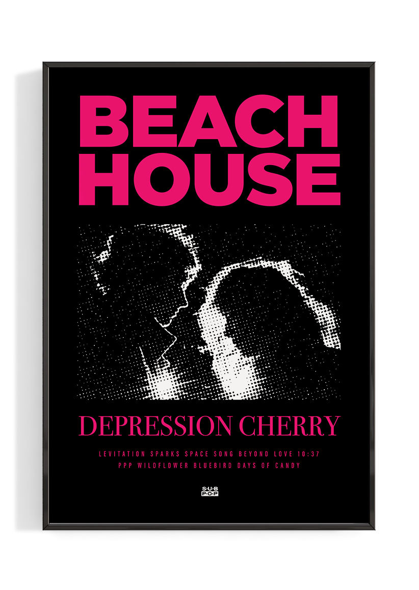 Beach House 'Depression Cherry' Poster