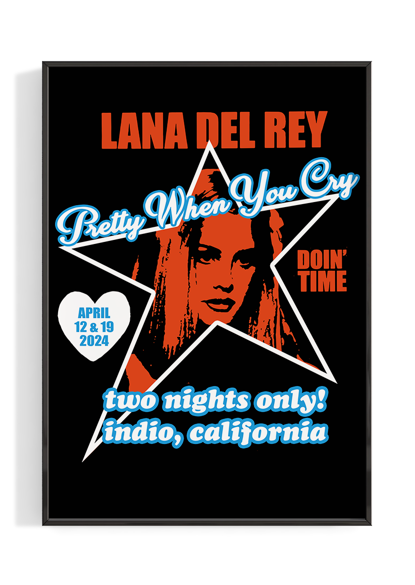 Lana Del Rey Coachella 2024 Poster