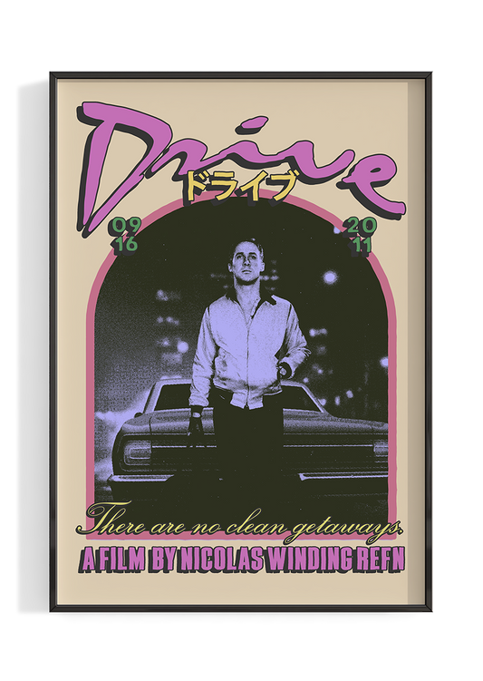 'Drive' Movie Graphic Poster