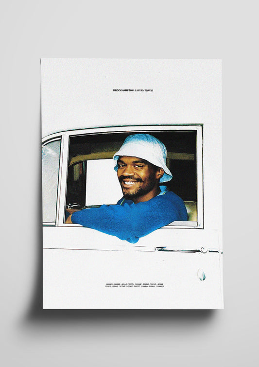 BROCKHAMPTON 'SATURATION II" Poster