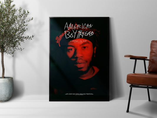 Kevin Abstract 'American Boyfriend' Poster