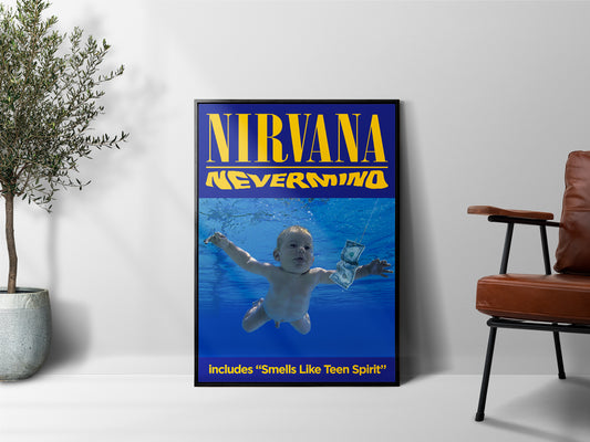 Nirvana 'Nevermind' Poster