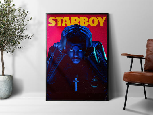 The Weeknd 'Starboy' Poster