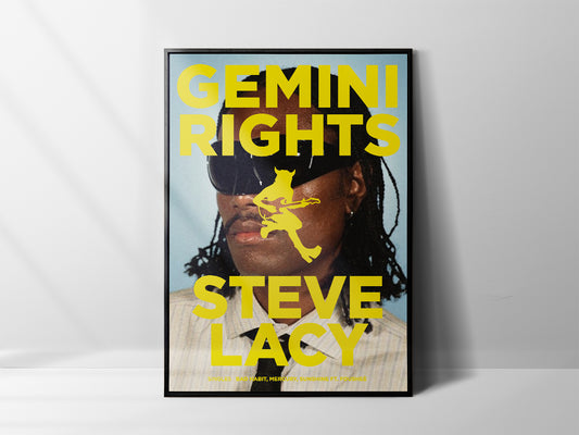 Steve Lacy 'Gemini Rights' Promo Poster