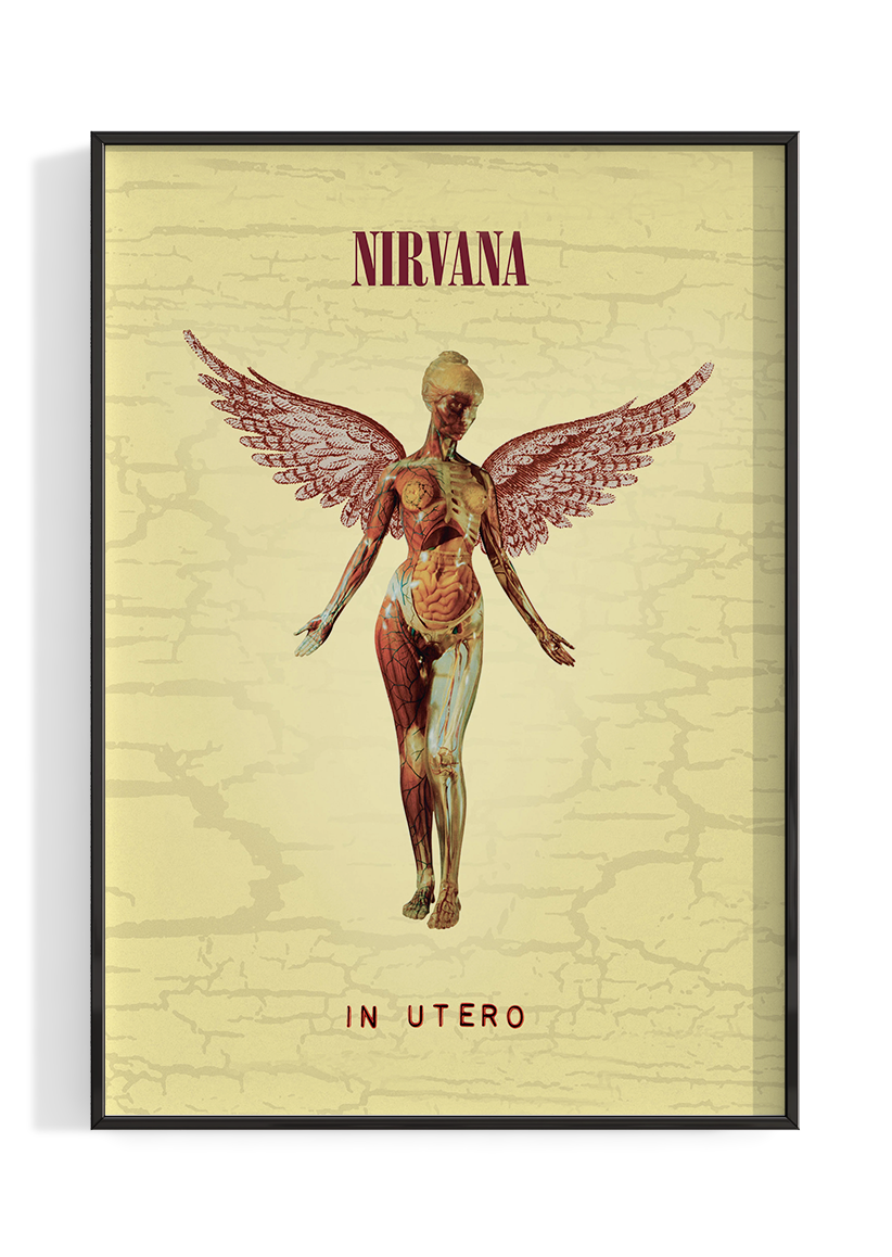 Nirvana 'In Utero' Poster