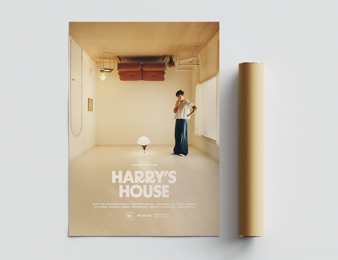 Harry Styles 'Harry's House' Poster – The Indie Planet